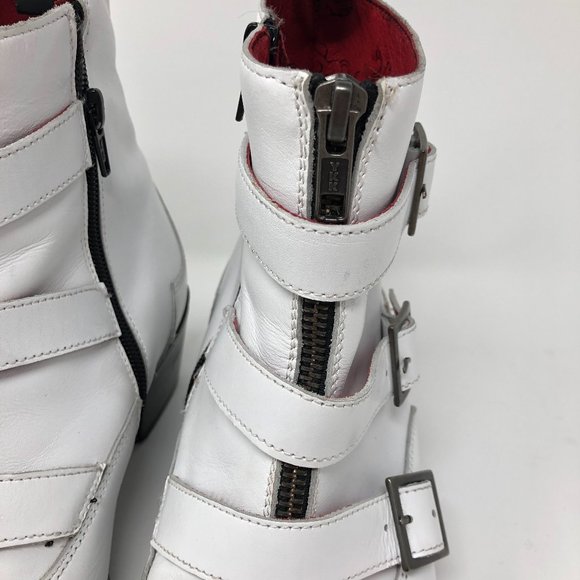 Jeffery West Sixx Muse Leather Ankle Boots - Picture 4 of 16